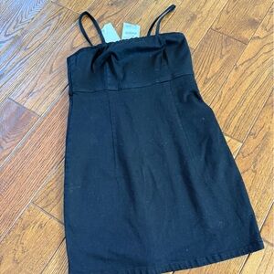 Zara Black Women's A-Line Dress - Classic Everyday Style